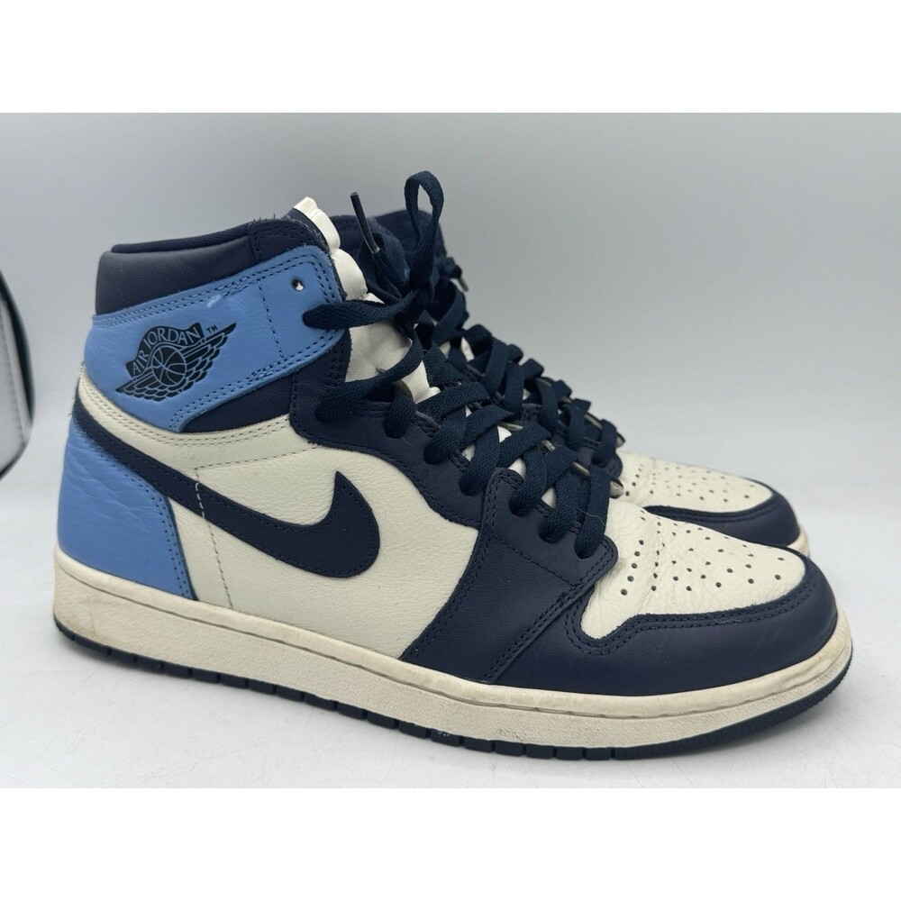 Jordan 1 Retro OG High Obsidian UNC 2019 555088-140 Men’s Size 10